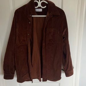 TNA corduroy button up